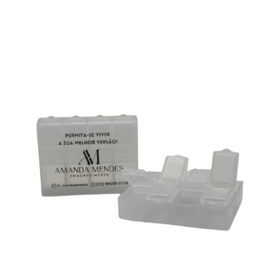 Porta Comprimido 8 Div - SIMPLES