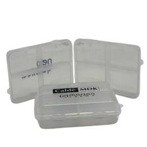 Porta Comprimido 8 div - DUPLO